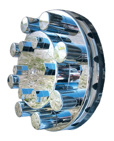 Rear Axle Cover w/Top Hat Style Nut Covers Rear Axle Cover w/Top Hat Style Nut Covers