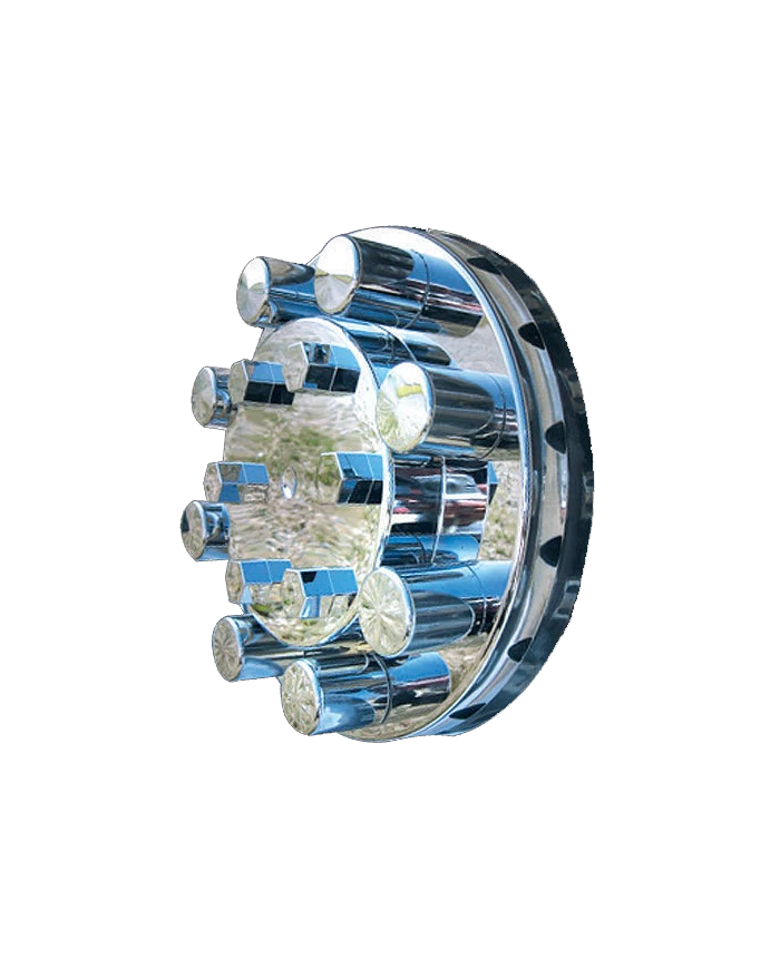 Rear Axle Cover w/Top Hat Style Nut Covers