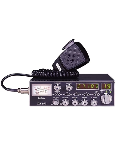 Galaxy - 40 Channel AM/SSB Mobile CB Radio with 5-Digit Frequency Display