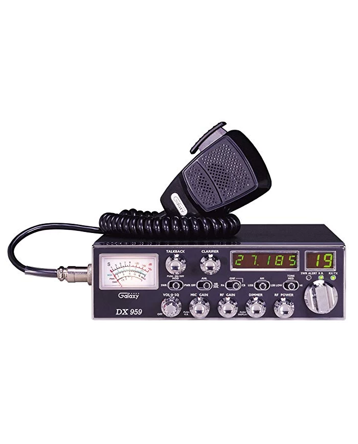 Galaxy - 40 Channel AM/SSB Mobile CB Radio with 5-Digit Frequency Display