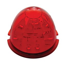 UP38148-17 LED Watermelon Cab Light - Red LED/Red Lens