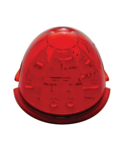 UP38148-17 LED Watermelon Cab Light - Red LED/Red Lens