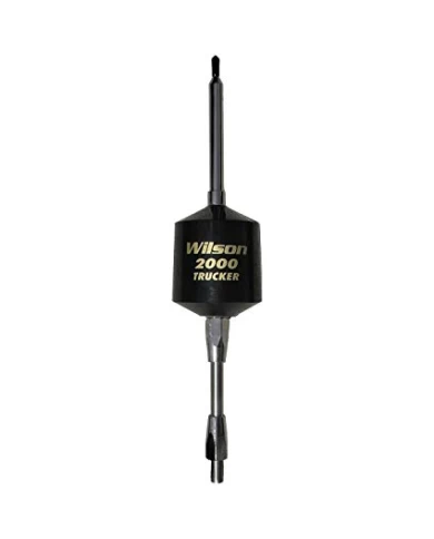 Wilson(R) Antennas - T2000 Series Mobile CB Trucker Antenna with 10" Shaft, Black