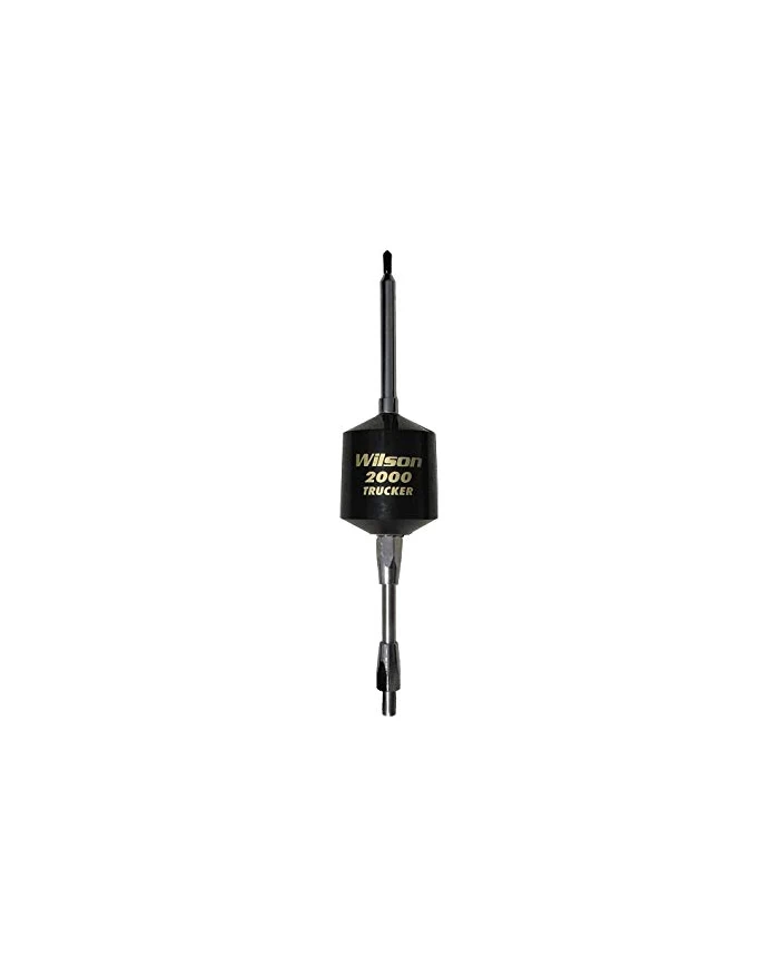 Wilson(R) Antennas - T2000 Series Mobile CB Trucker Antenna with 10" Shaft, Black