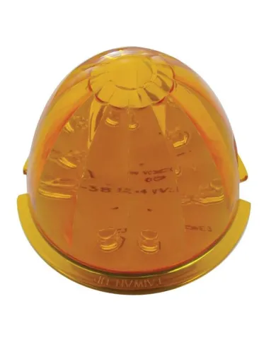 UP38152-17 LED Watermelon Cab Light - Amber LED/Amber Lens
