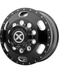 402 SERIES - INDY - 24.5 X 8.25 (GVWR 7850) - Satin Black & Milled (AO40224510901) 402 SERIES - INDY - 24.5 X 8.25 (GVWR 7850) - Satin Black & Milled (AO40224510901)