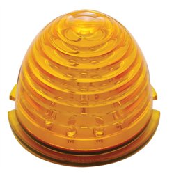 UP38154-17 LED Beehive Cab Light - Amber LED/Amber Lens