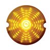 UP38154-17 LED Beehive Cab Light - Amber LED/Amber Lens