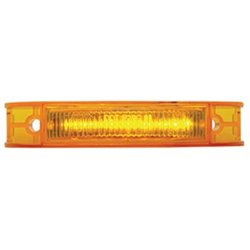 UP38163-7 LED Rectangular Light (Clearance/Marker) - Amber LED/Amber Lens