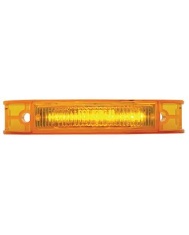 UP38163-7 LED Rectangular Light (Clearance/Marker) - Amber LED/Amber Lens