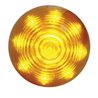 UP38168-9 LED 2" Round Beehive Light (Clearance/Marker) - Amber LED/Amber Lens