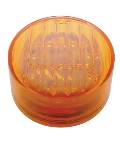 UP38170-9 LED 2" Round Light (Clearance/Marker) - Amber LED/Amber Lens