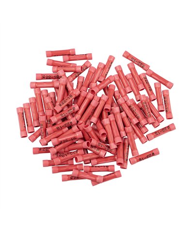 UP98000-22-18 AWG Vinyl Butt Connector (100-Pack)