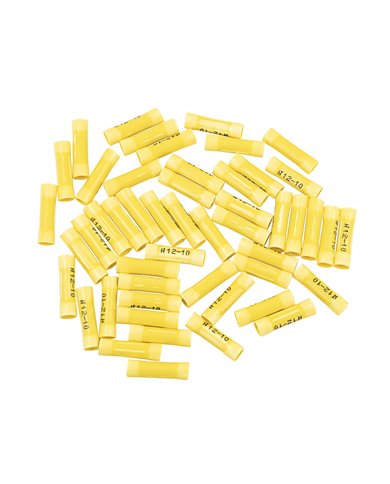 UP98004-12-10 AWG Vinyl Butt Connector (50-Pack)