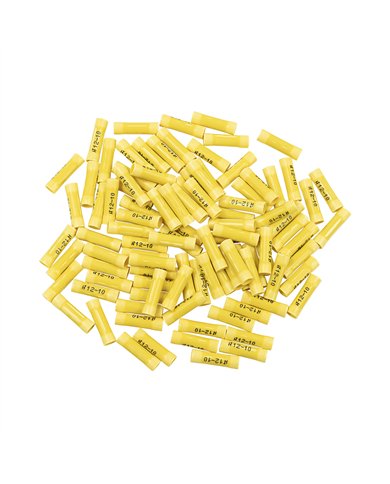 UP98005-12-10 AWG Vinyl Butt Connector (100-Pack)