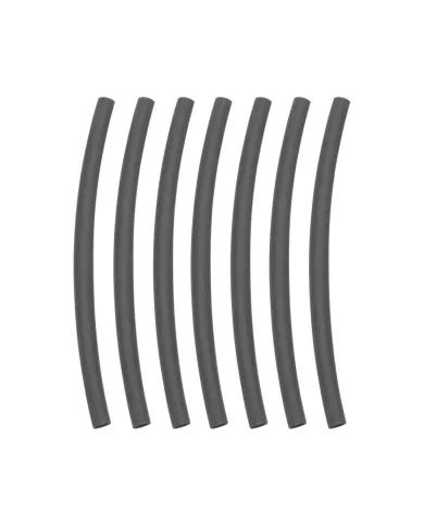 UP98016-3/16" I.D. Black Heat Shrink Tubing, 4" Long (7-Pack)