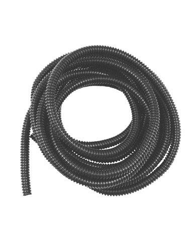 UP98028-1/4" I.D. Black Flex-Guard Convoluted Split Seam Tubing, 14 Ft.