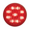 UP38171-9 LED 2" Round Light (Clearance/Marker) - Red LED/Red Lens