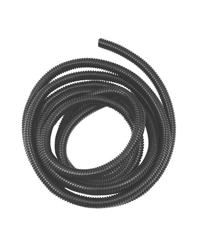 UP98029-3/8" I.D. Black Flex-Guard Convoluted Split Seam Tubing, 10 Ft.