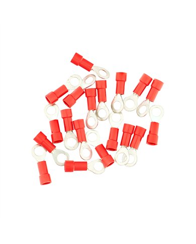 UP98040-22-18 AWG 10 Stud Vinyl Ring Terminal (19-Pack)