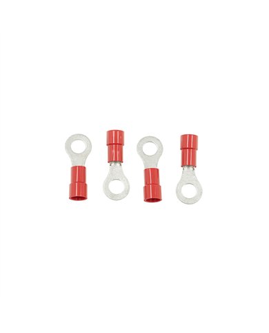 UP98044-8 AWG 5/16" Stud HD Vinyl Ring Terminal (4-Pack)
