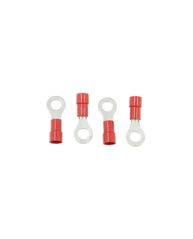 UP98044-8 AWG 5/16" Stud HD Vinyl Ring Terminal (4-Pack)