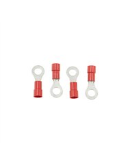 UP98044-8 AWG 5/16" Stud HD Vinyl Ring Terminal (4-Pack)
