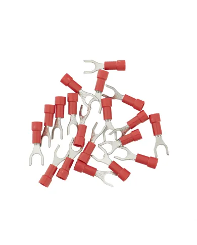 UP98046-22-18 AWG 10 Stud Vinyl Spade Terminal (19-Pack)