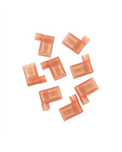 UP98049-22-18 AWG .250 Tab Nylon Flag Terminal (8-Pack)