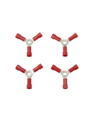 UP98050-22-18 AWG 3-Way (Y) Vinyl Connector (4-Pack)