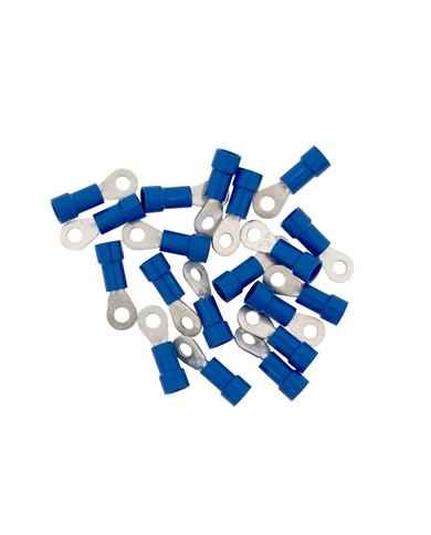 UP98061-16-14 AWG 6 Stud Vinyl Ring Terminal (19-Pack)