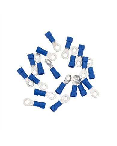 UP98062-16-14 AWG 8 Stud Vinyl Ring Terminal (19-Pack)