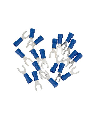 UP98068-16-14 AWG 10 Stud Vinyl Spade Terminal (19-Pack)