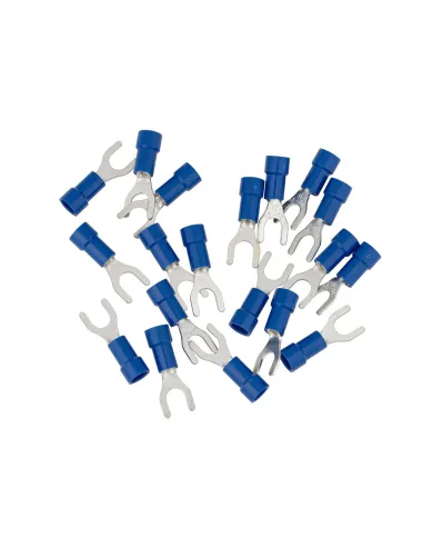 UP98068-16-14 AWG 10 Stud Vinyl Spade Terminal (19-Pack)