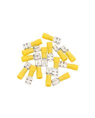 UP98074-12-10 AWG .250 Tab Vinyl FM Disconnect (15-Pack)