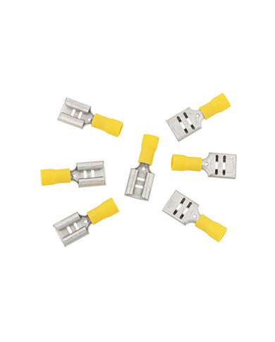 UP98075-12-10 AWG .375 Tab Vinyl FM Disconnect (7-Pack)