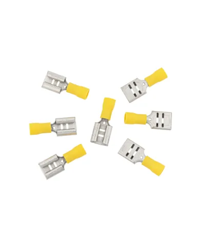 UP98075-12-10 AWG .375 Tab Vinyl FM Disconnect (7-Pack)