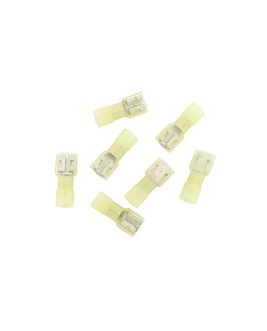 UP98076-12-10 AWG .250 Tab FI Nylon FM Disconnect (7-Pack)