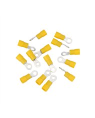 UP98082-12-10 AWG 8 Stud Vinyl Ring Terminal (14-Pack)