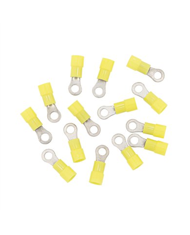 UP98083-12-10 AWG 10 Stud Vinyl Ring Terminal (14-Pack)
