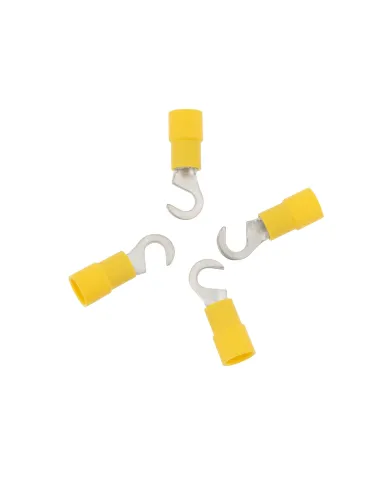 UP98089-12-10 AWG 10 Stud Vinyl Hook Terminal (4-Pack)