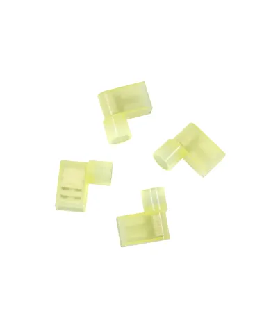 UP98091-12-10 AWG .250 Tab Nylon Flag Terminal (4-Pack)
