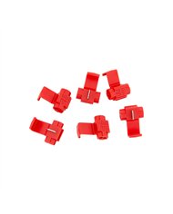 UP98099-22-16 AWG Red Mid-Line Tap Connector w/ Stop (6-Pack)