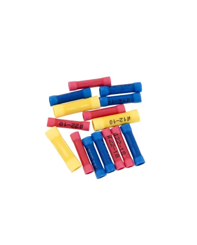 UP98104-22-10 AWG Assorted Vinyl Butt Connectors (17-Pack)