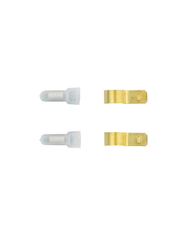 UP98107-Power Tap Fuse Clips for Glass Fuses & 16-14 .250 FM FI Disconnects (2-Pack)