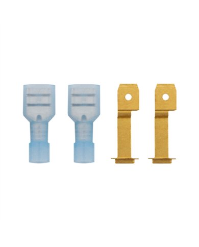 UP98108-Power Tap Fuse Clips for ATC/ATO Fuses & 16-14 .250 FM FI Disconnects, 2 Sets.