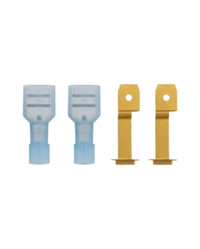 UP98108-Power Tap Fuse Clips for ATC/ATO Fuses & 16-14 .250 FM FI Disconnects, 2 Sets.