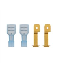 UP98108-Power Tap Fuse Clips for ATC/ATO Fuses & 16-14 .250 FM FI Disconnects, 2 Sets.