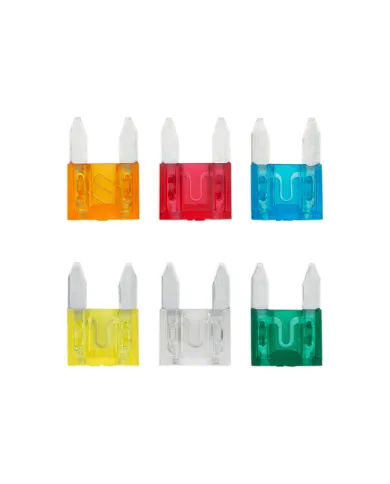 UP98112-Mini Fuse Kit 5,10,15,20,25,30 Amp Fuses (6-Pack)