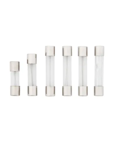 UP98117-American Vehicle Fuse Kit 5,9,14,15,20,30 Amp AGC/SFE Glass Fuses (6-Pack)